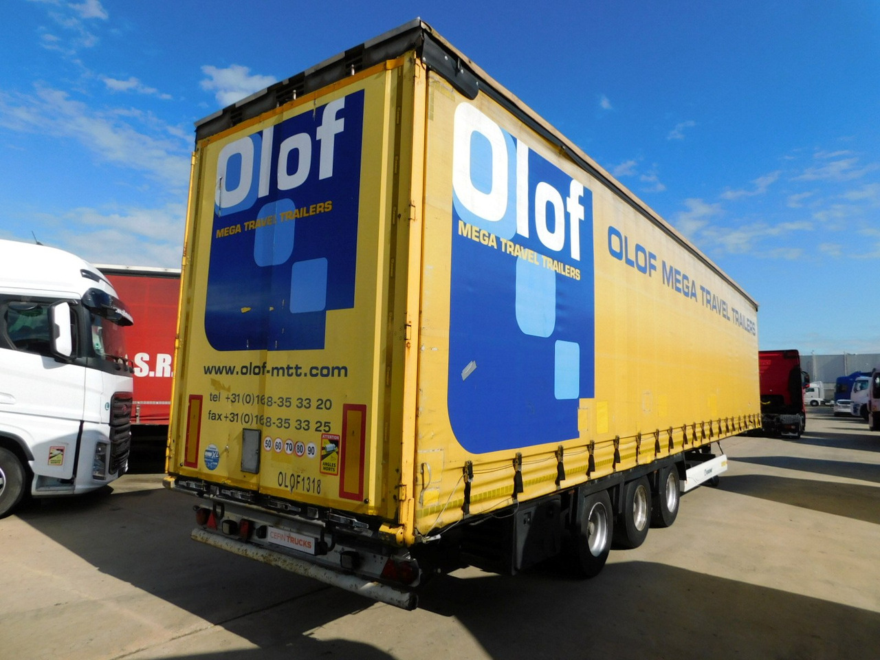 Krone Sd - Semi-reboque de lona: foto 3 Krone Sd - Semi-reboque de lona: foto 3