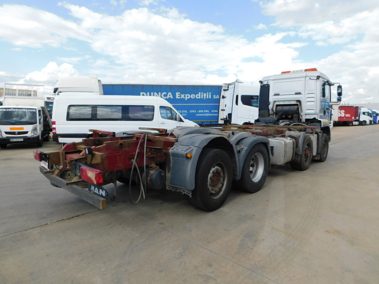 Man Tga35440 - Camião transportador de contêineres/ Caixa móvel: foto 3 Man Tga35440 - Camião transportador de contêineres/ Caixa móvel: foto 3