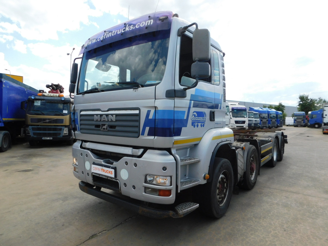 Man Tga35440 - Camião transportador de contêineres/ Caixa móvel: foto 1 Man Tga35440 - Camião transportador de contêineres/ Caixa móvel: foto 1