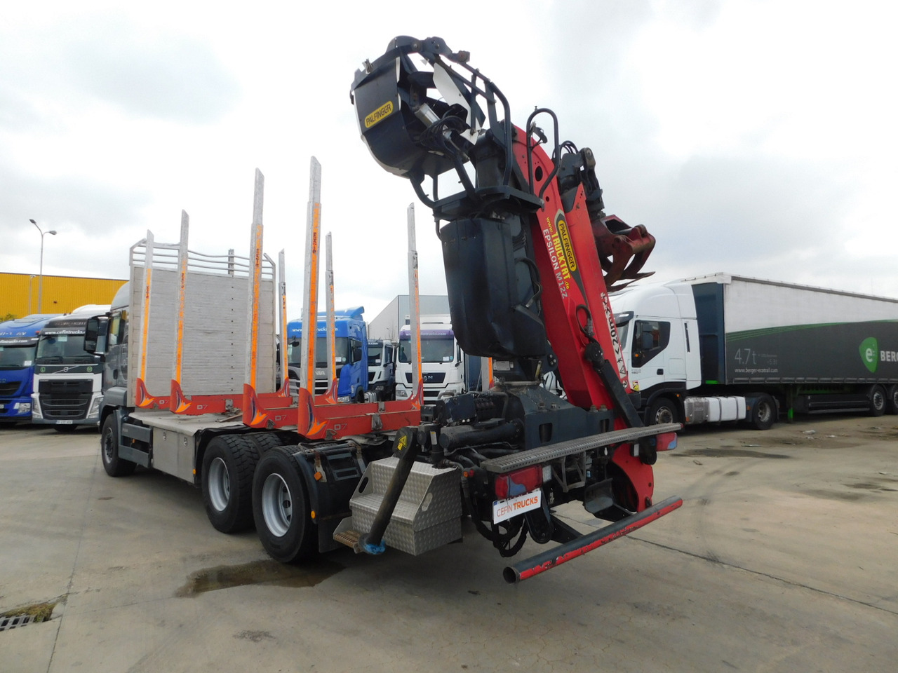 Man Tgs - Camião de transporte de madeira, Camião grua: foto 4 Man Tgs - Camião de transporte de madeira, Camião grua: foto 4