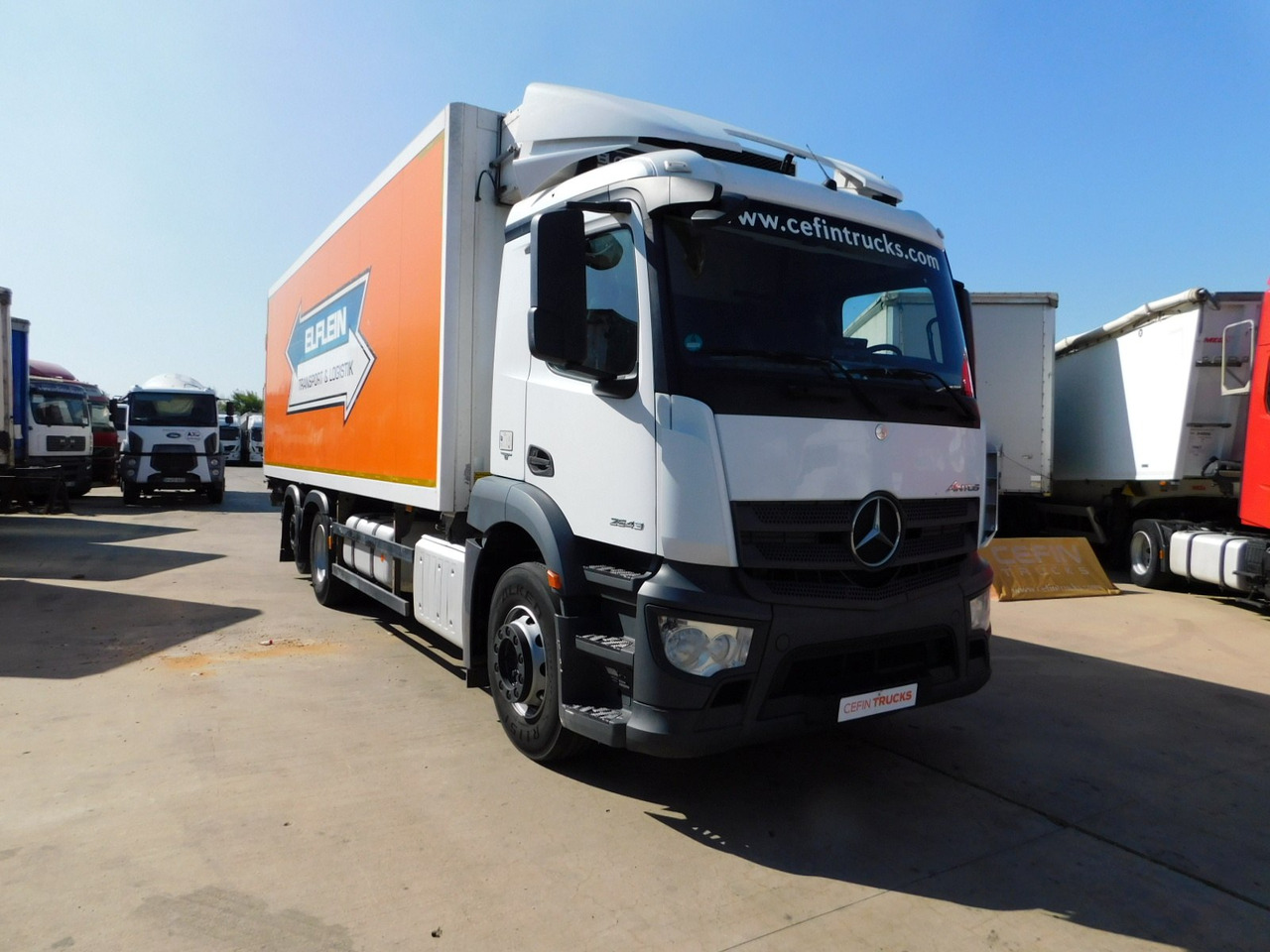 Mercedes Antos - Camião frigorífico: foto 2 Mercedes Antos - Camião frigorífico: foto 2