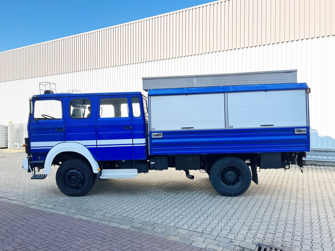 120-23 AW 4x4 Doka 120-23 AW 4x4 Doka, V8-Motor, Gerätewagen, Seilwinde - Camião de caixa aberta/ Plataforma: foto 4 120-23 AW 4x4 Doka 120-23 AW 4x4 Doka, V8-Motor, Gerätewagen, Seilwinde - Camião de caixa aberta/ Plataforma: foto 4