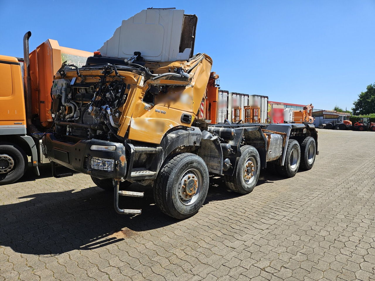 ASTRA HD9 86.50-90 8x6 ASTRA HD9 86.50-90 8x6, Unfallschaden, Cursor 13 - Camião chassi: foto 1 ASTRA HD9 86.50-90 8x6 ASTRA HD9 86.50-90 8x6, Unfallschaden, Cursor 13 - Camião chassi: foto 1