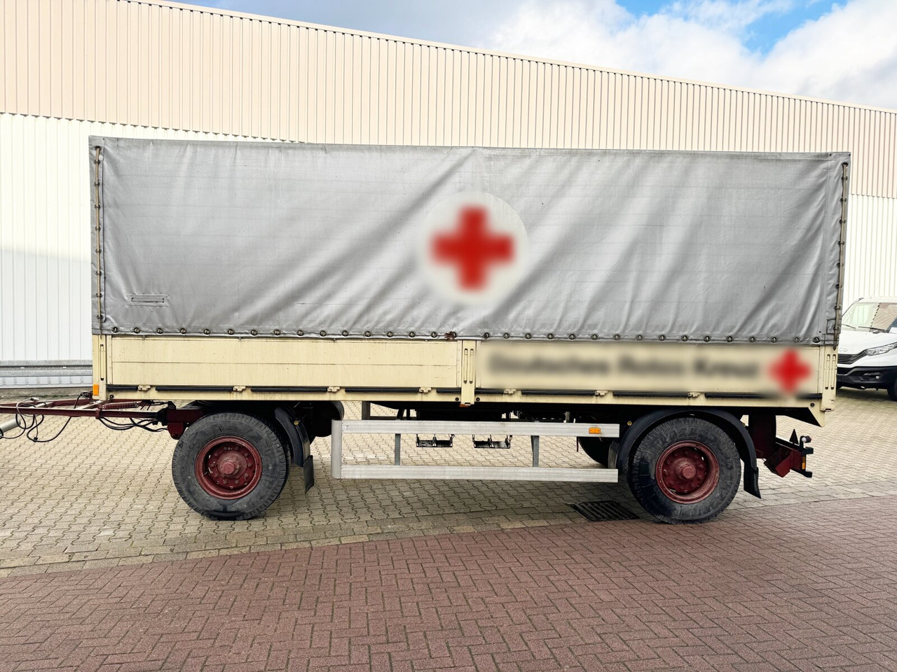 Bauer-Zeppelin Pritschenanhänger Bauer-Zeppelin Pritschenanhänger - Reboque plataforma/ Caixa aberta: foto 4 Bauer-Zeppelin Pritschenanhänger Bauer-Zeppelin Pritschenanhänger - Reboque plataforma/ Caixa aberta: foto 4