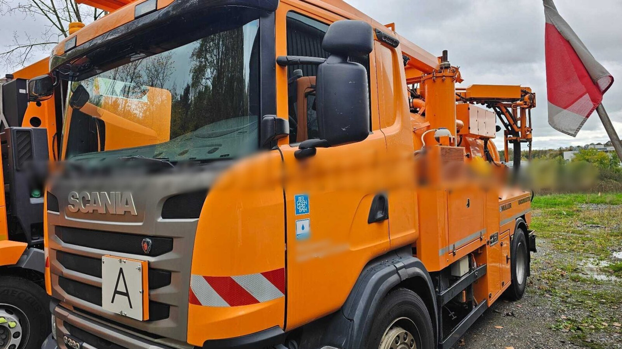 Scania G 320 4x2 G 320 4x2, Müller Vacumaster ca. 5,5m³, Funk - Camião: foto 1 Scania G 320 4x2 G 320 4x2, Müller Vacumaster ca. 5,5m³, Funk - Camião: foto 1