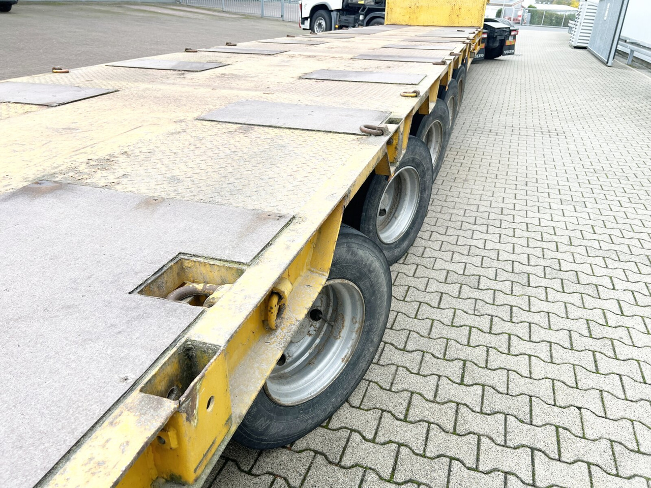 Semi-reboque baixa para transporte de máquinas pesadas Goldhofer STZ-L6-62/80 STZ-L6-62/80, 5x Lenkachse: foto 14