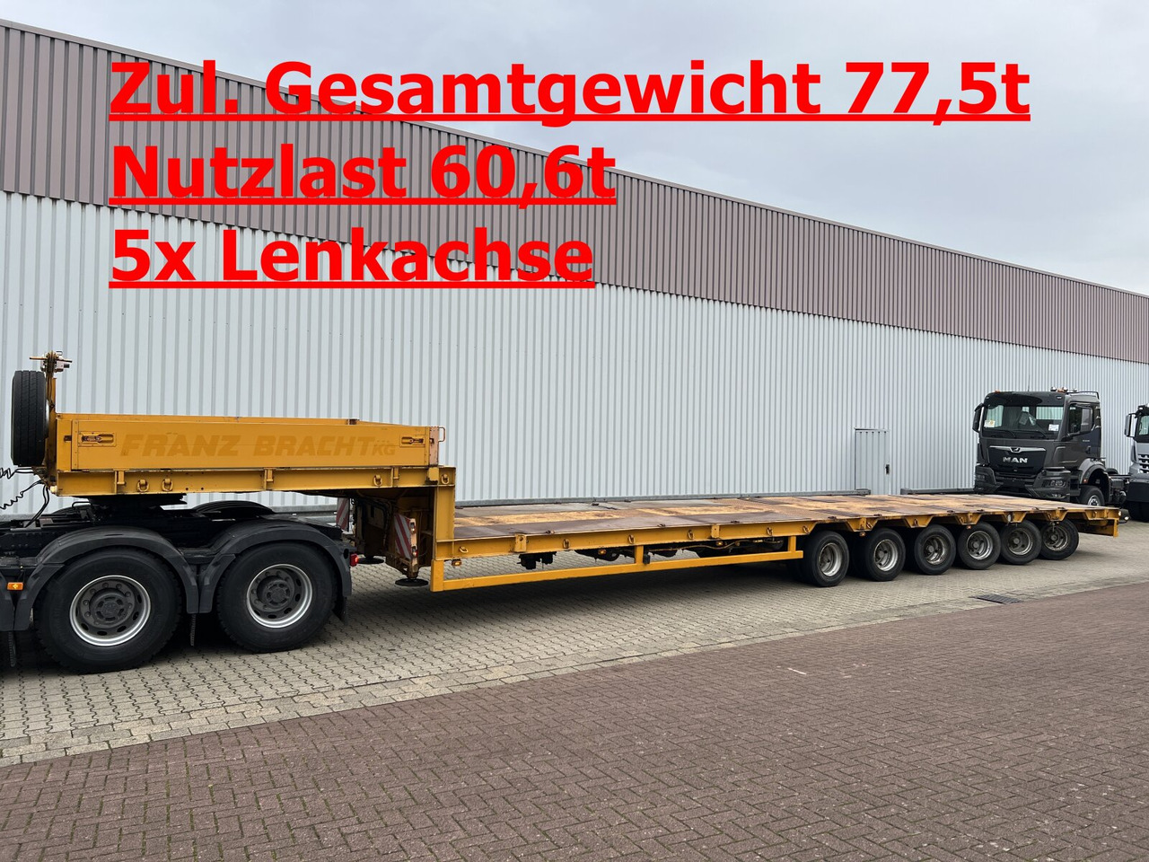 Goldhofer STZ-L6-62/80 STZ-L6-62/80, 5x Lenkachse - Semi-reboque baixa: foto 1 Goldhofer STZ-L6-62/80 STZ-L6-62/80, 5x Lenkachse - Semi-reboque baixa: foto 1