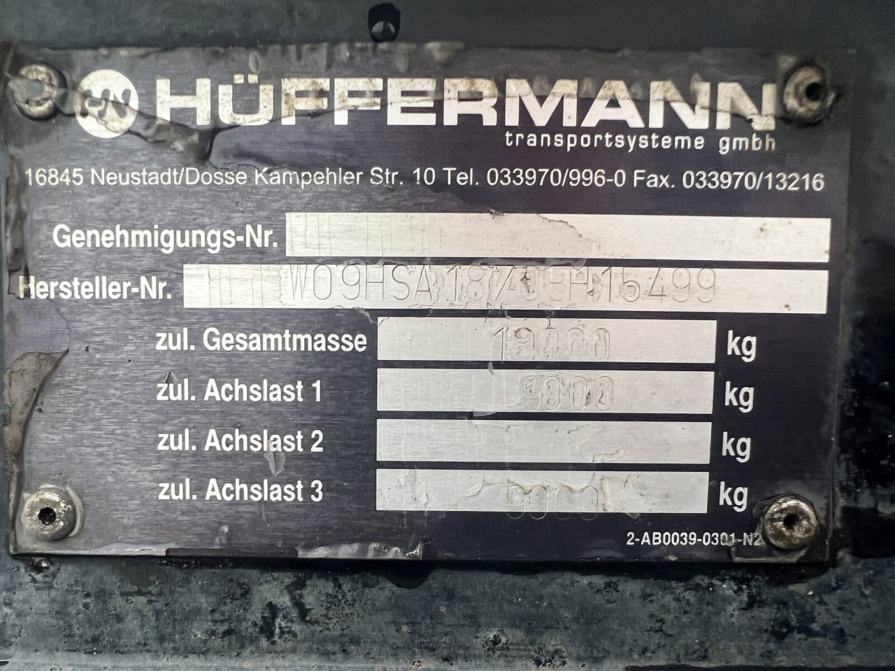 Reboque ampliroll/ Multibenne HSA 18.70 HSA 18.70 Schlittenabroller: foto 6