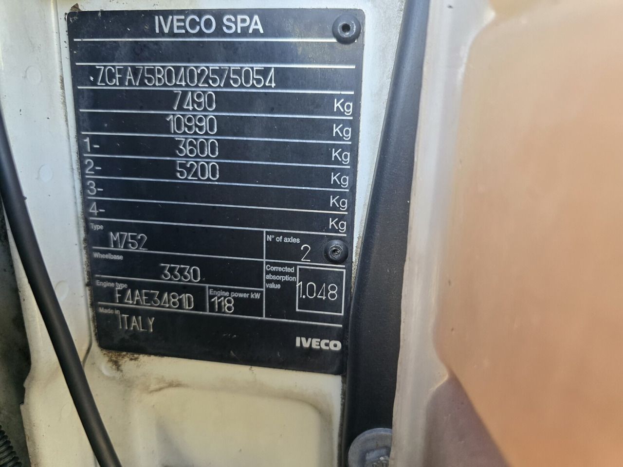 Iveco EuroCargo ML 75 E 16 EuroCargo ML 75 E 16 VDL Cityabrollanlage - Camião polibenne: foto 5 Iveco EuroCargo ML 75 E 16 EuroCargo ML 75 E 16 VDL Cityabrollanlage - Camião polibenne: foto 5