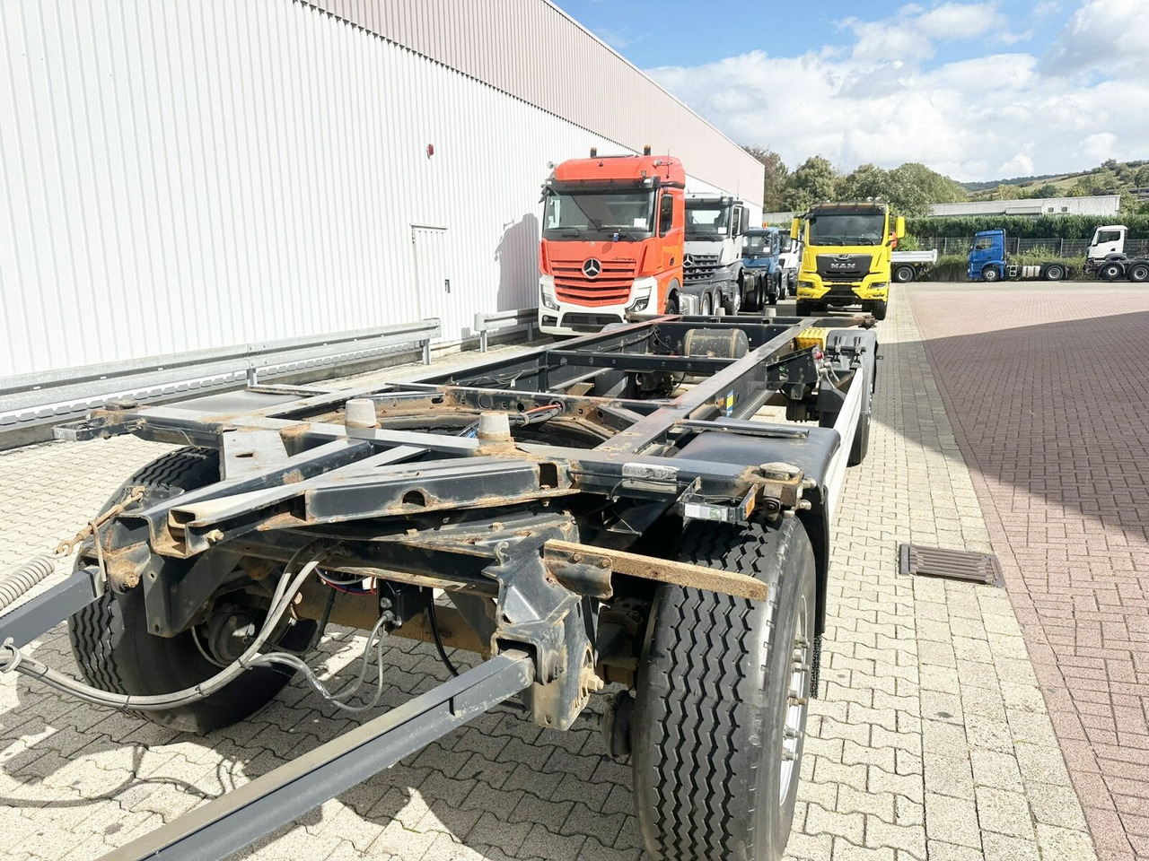 Krone AZW 18 AZW 18 - Reboque transportador de contêineres/ Caixa móvel: foto 5 Krone AZW 18 AZW 18 - Reboque transportador de contêineres/ Caixa móvel: foto 5