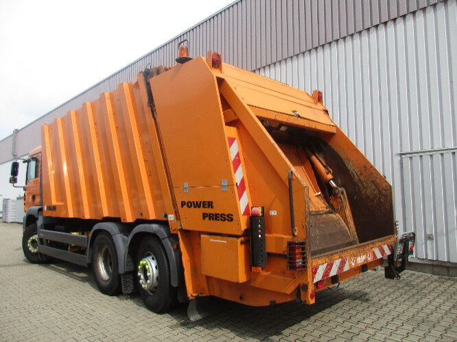 Caminhão de lixo para transporte de lixo MAN TGA 26.350 6x2-2BL TGA 26.350/400 6x2-2BL FAUN POWER PRESS 524, OHNE MOTOR!: foto 9 Caminhão de lixo para transporte de lixo MAN TGA 26.350 6x2-2BL TGA 26.350/400 6x2-2BL FAUN POWER PRESS 524, OHNE MOTOR!: foto 9