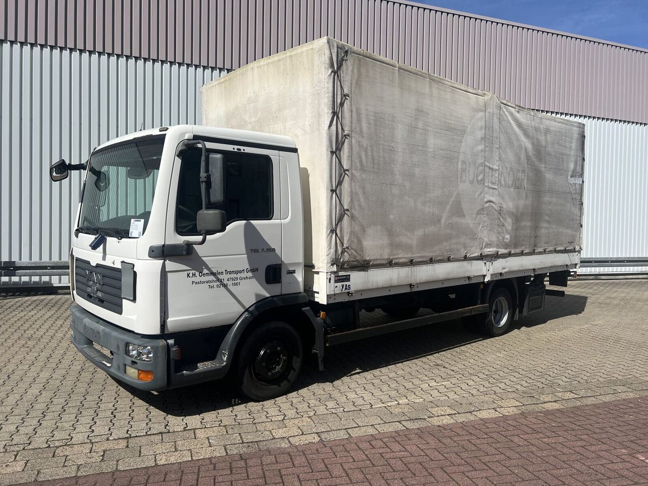 MAN TGL 7.150 4x2 BB TGL 7.150 4x2 BB mit LBW BÄR - Camião de caixa aberta/ Plataforma: foto 1 MAN TGL 7.150 4x2 BB TGL 7.150 4x2 BB mit LBW BÄR - Camião de caixa aberta/ Plataforma: foto 1