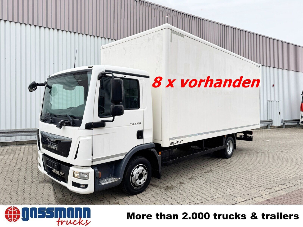 MAN TGL 8.150/180 4x2 BL TGL 8.150/180 4x2 BL, Möbelkoffer mit Rolltor - Camião furgão: foto 1 MAN TGL 8.150/180 4x2 BL TGL 8.150/180 4x2 BL, Möbelkoffer mit Rolltor - Camião furgão: foto 1
