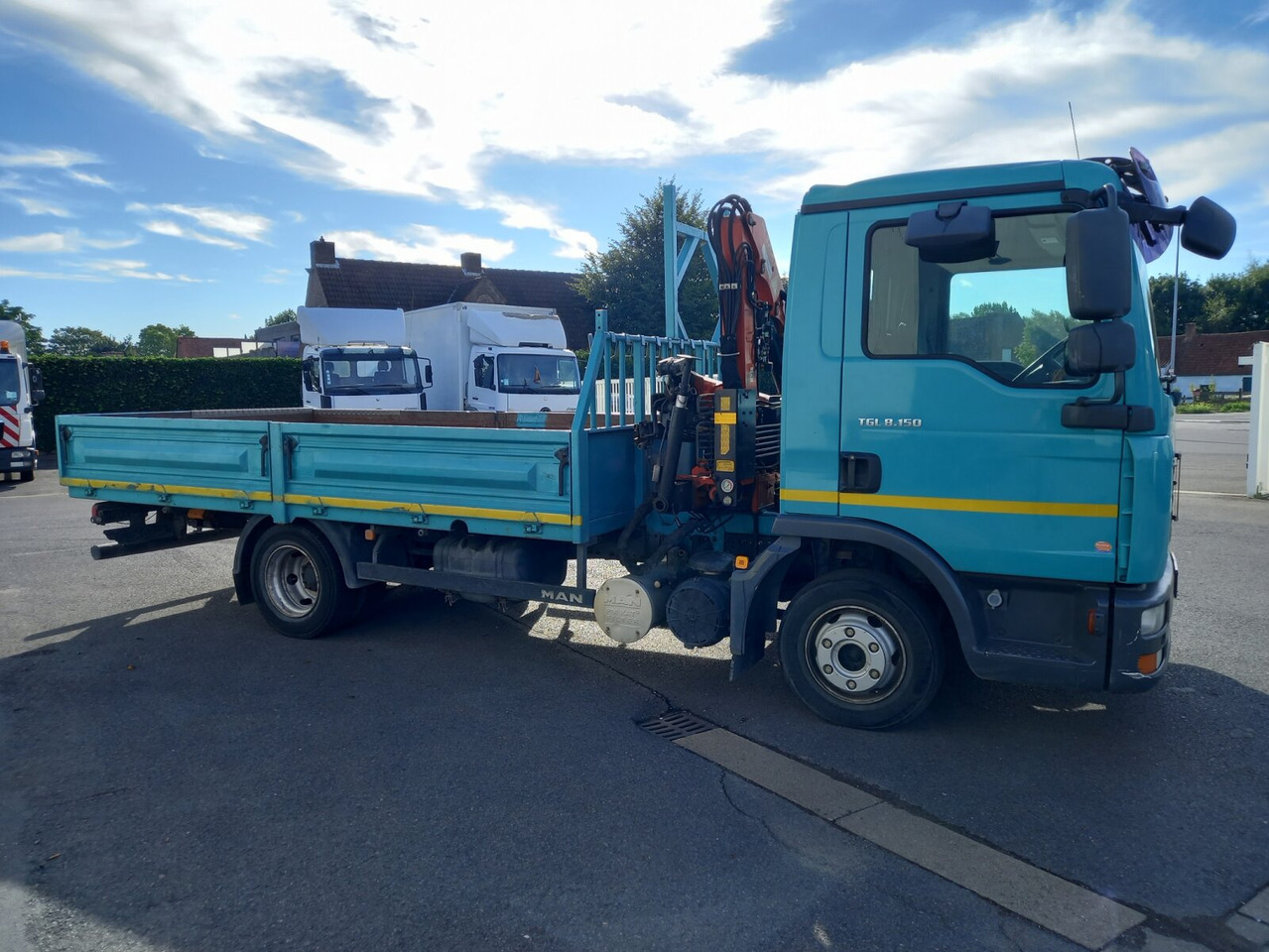 MAN TGL TS 754 F - Camião de caixa aberta/ Plataforma: foto 5 MAN TGL TS 754 F - Camião de caixa aberta/ Plataforma: foto 5