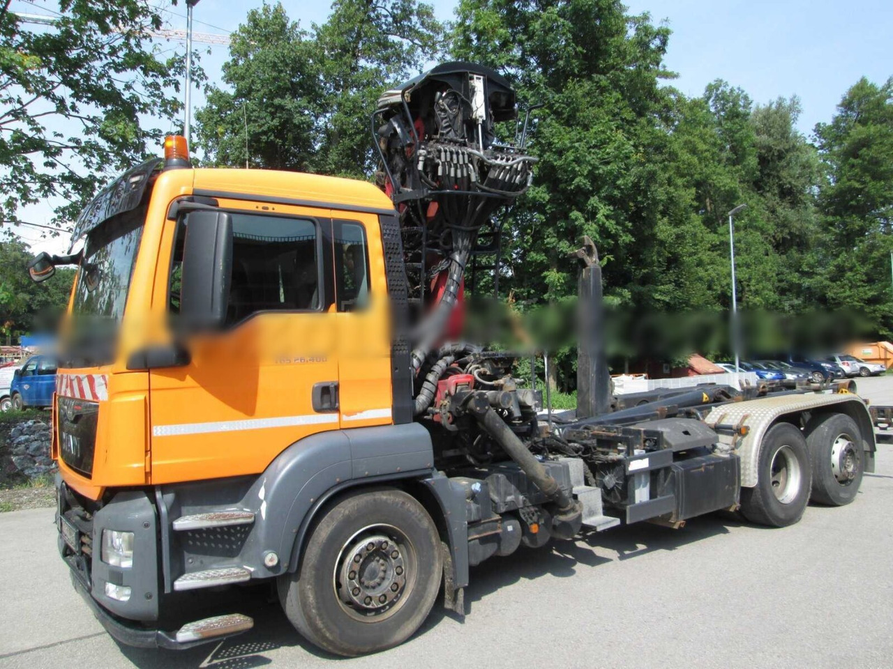 MAN TGS 26.400 6x2-4 BL TGS 26.400 6x2-4 BL, Lenk-/Liftachse, Kran Epsilon Q180ZR95TR - Camião polibenne, Camião grua: foto 1 MAN TGS 26.400 6x2-4 BL TGS 26.400 6x2-4 BL, Lenk-/Liftachse, Kran Epsilon Q180ZR95TR - Camião polibenne, Camião grua: foto 1