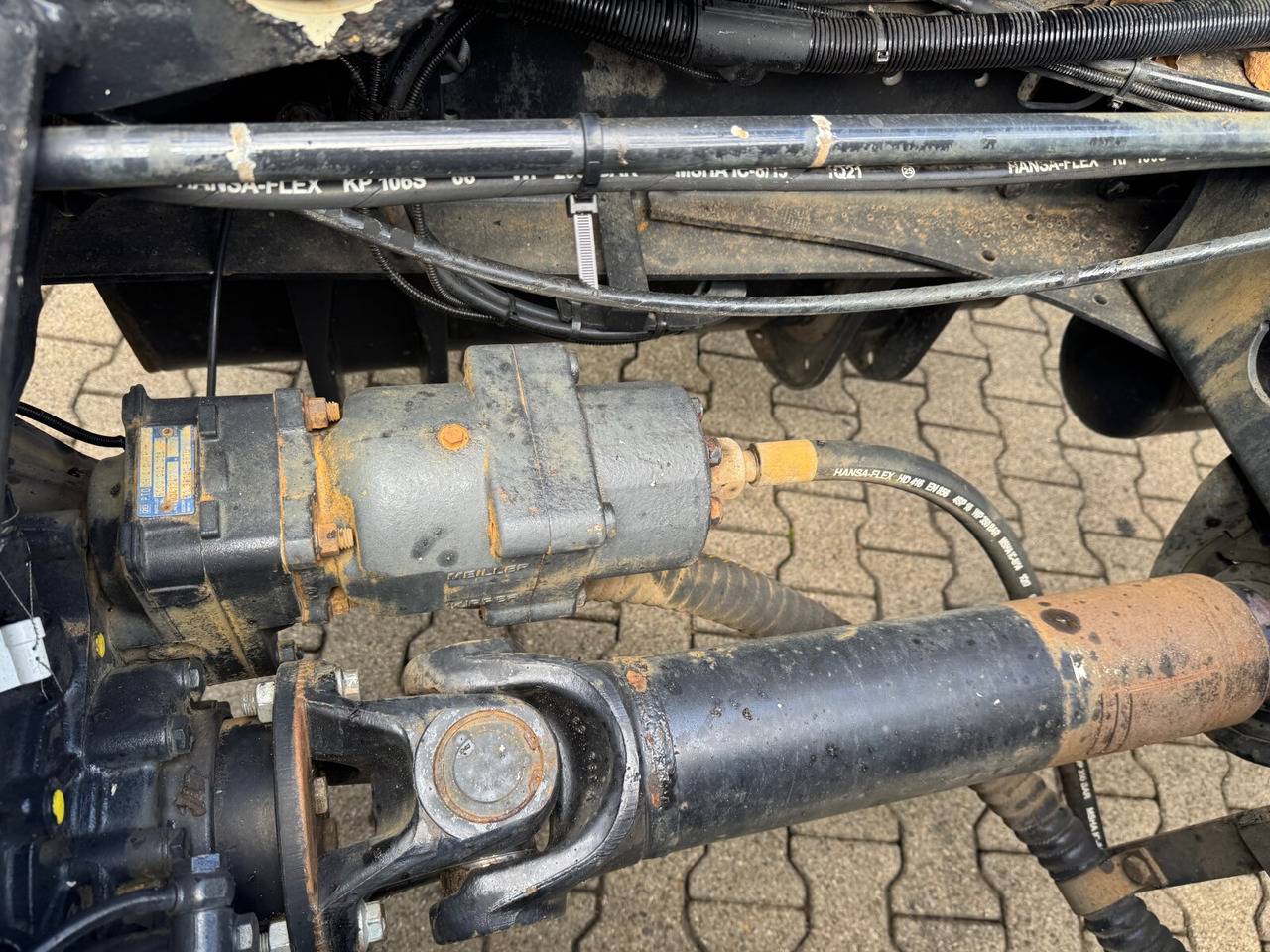 Camião polibenne MAN TGS 26.400 6x2-4 BL TGS 26.400 6x2-4 BL, Lenk-/Liftachse, Schub-Knick: foto 15