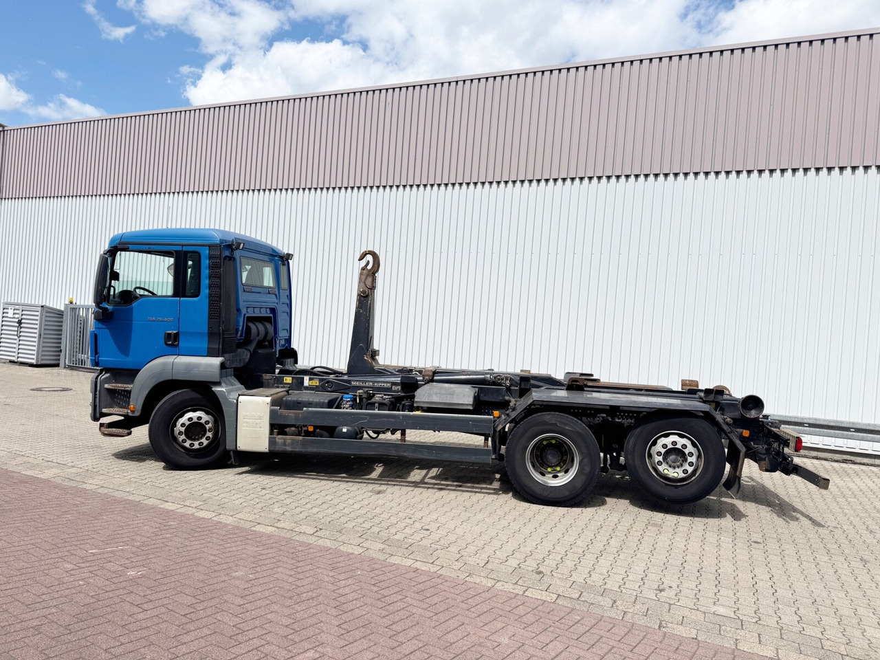 Camião polibenne MAN TGS 26.400 6x2-4 BL TGS 26.400 6x2-4 BL, Lenk-/Liftachse, Schub-Knick: foto 13