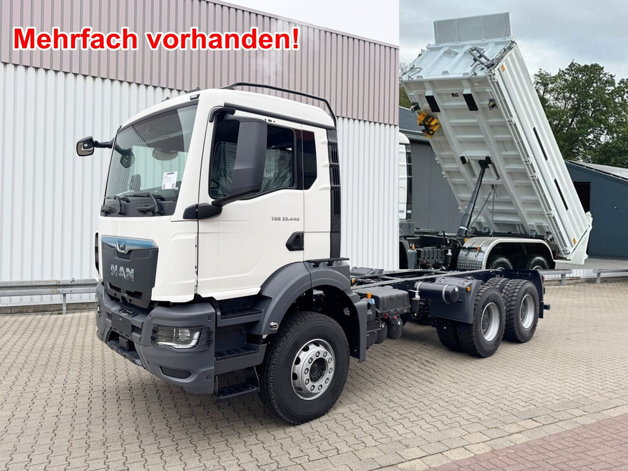 MAN TGS 33.440 6x4 BB TGS 33.440 6x4 BB, Alu-Bordwände, mehrfach vorhanden! - Camião basculante: foto 1 MAN TGS 33.440 6x4 BB TGS 33.440 6x4 BB, Alu-Bordwände, mehrfach vorhanden! - Camião basculante: foto 1