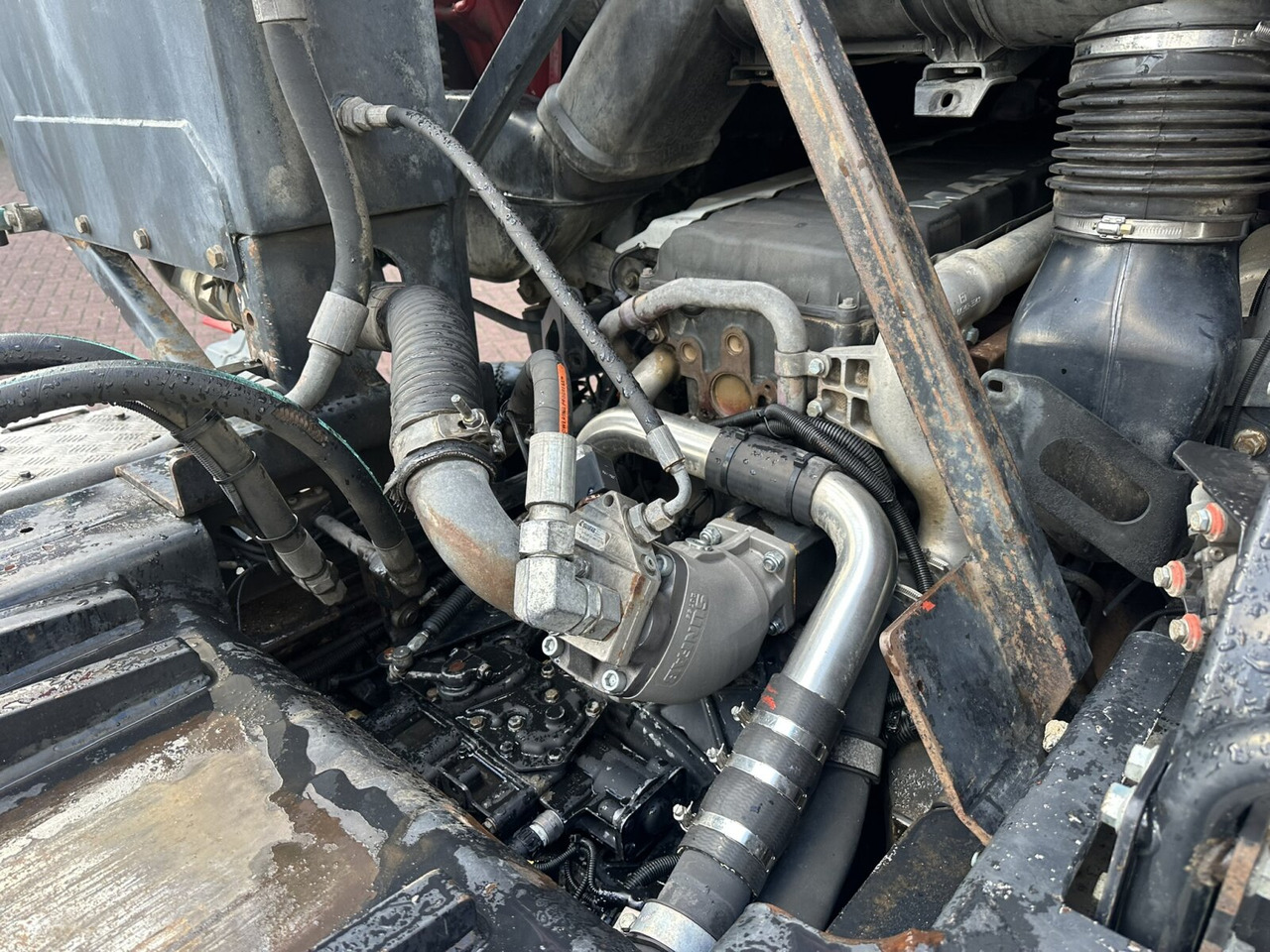 MAN TGS 35.480 8X4 BL TGS 35.400 8x4 BL, Schub-Knick bis 6,5m Container - Camião polibenne: foto 5 MAN TGS 35.480 8X4 BL TGS 35.400 8x4 BL, Schub-Knick bis 6,5m Container - Camião polibenne: foto 5