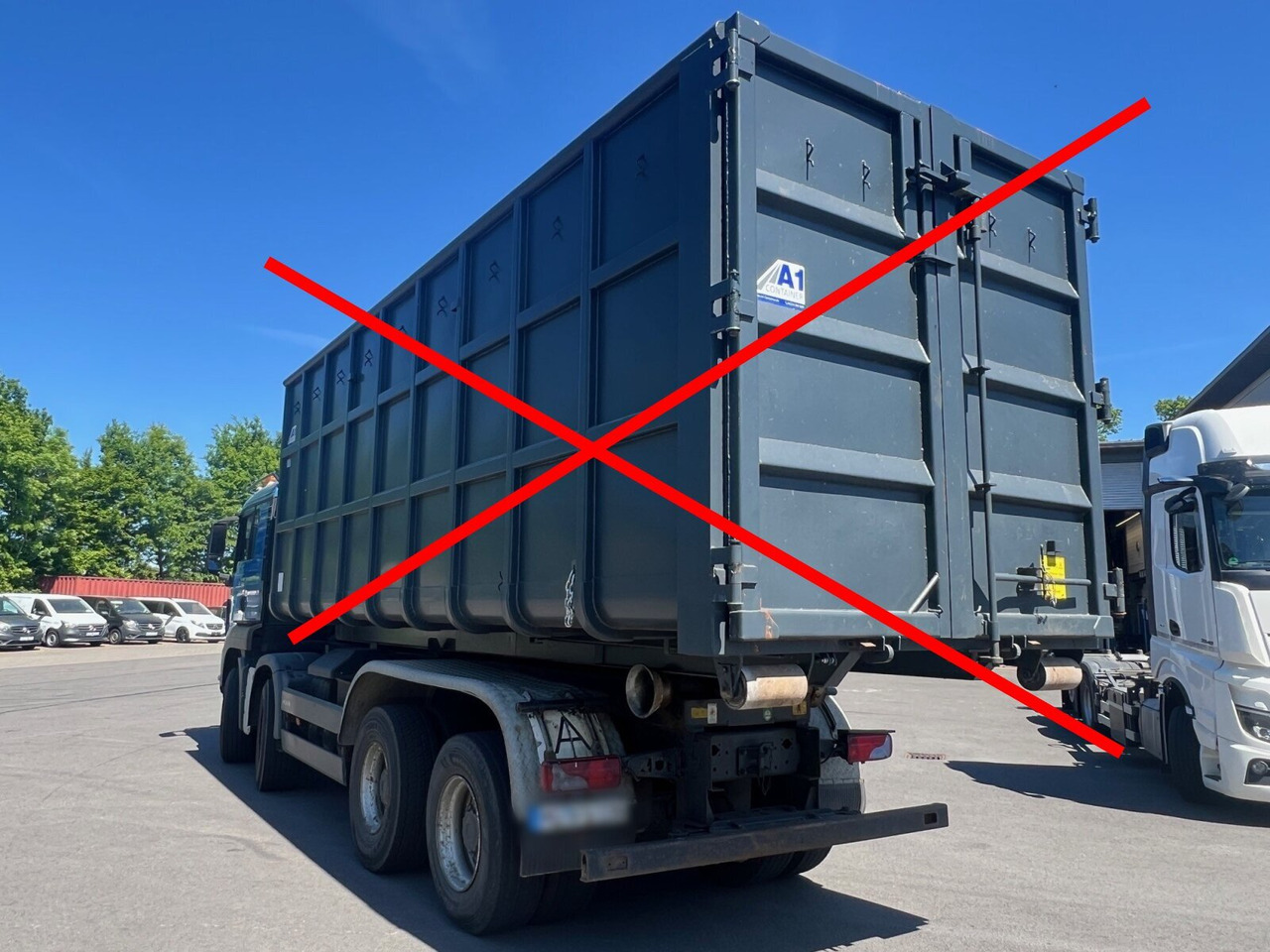 MAN TGS 35.480 8x4 BL TGS 35.480 8x4 BL - Camião polibenne: foto 3 MAN TGS 35.480 8x4 BL TGS 35.480 8x4 BL - Camião polibenne: foto 3