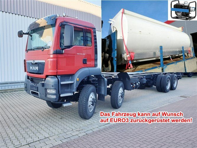 MAN TGS 41.480 8X6 BB TGS 41.480 8X6 BB, ca. 25.000l mit Separatpumpe - Camião cisterna: foto 1 MAN TGS 41.480 8X6 BB TGS 41.480 8X6 BB, ca. 25.000l mit Separatpumpe - Camião cisterna: foto 1