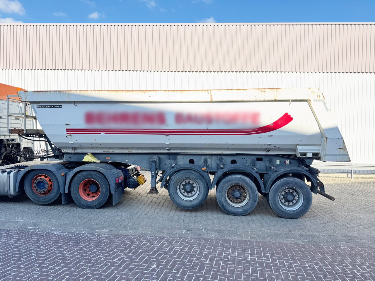 Meiller MHPS 12/27 MHPS 12/27, Stahlmulde ca. 26m³, Liftachse - Semi-reboque basculante: foto 5 Meiller MHPS 12/27 MHPS 12/27, Stahlmulde ca. 26m³, Liftachse - Semi-reboque basculante: foto 5