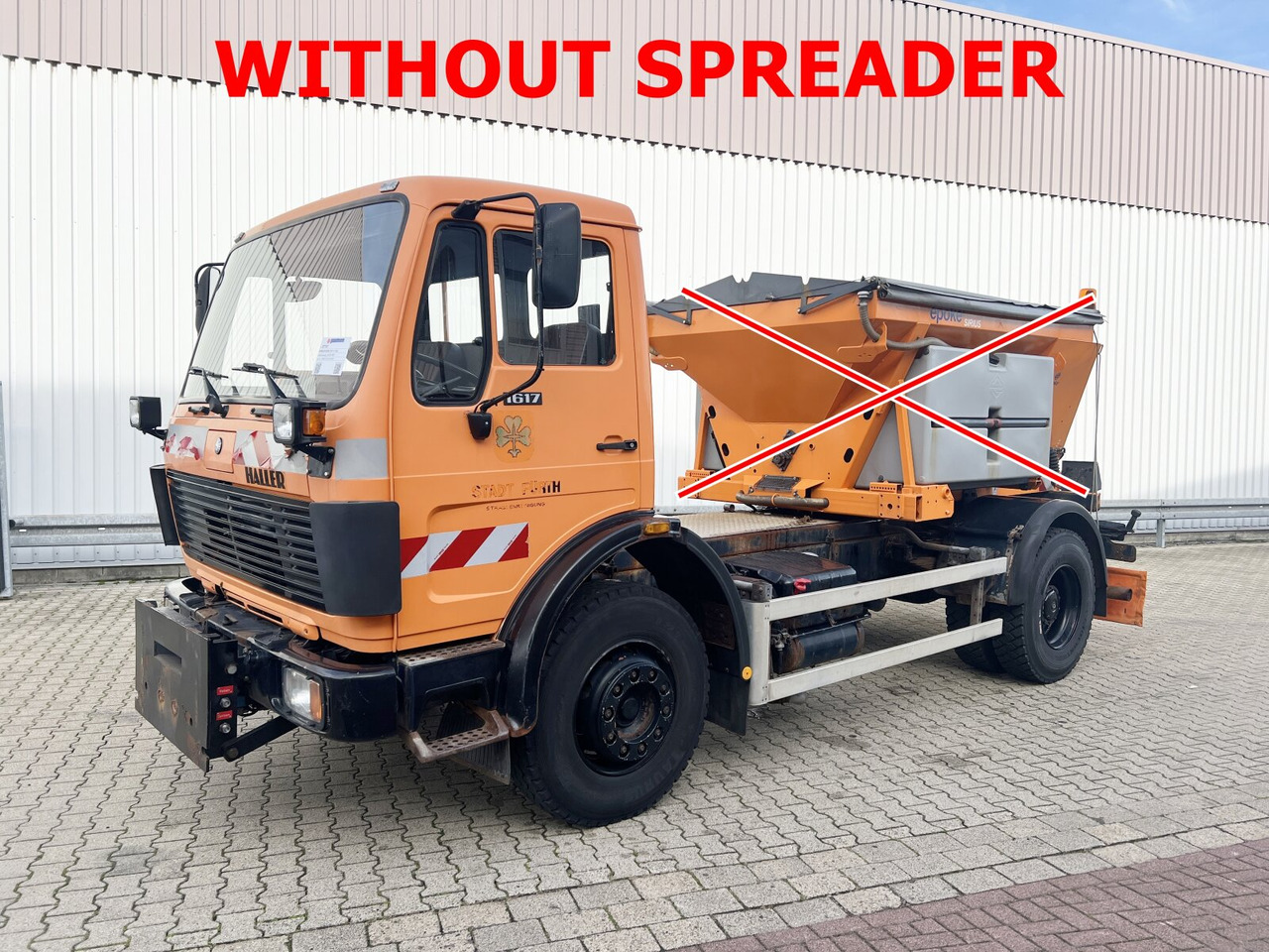 Mercedes-Benz 1617 C 4x2 1617 C 4x2, Winterdienstausstattung - Veículo limpa-neves: foto 1 Mercedes-Benz 1617 C 4x2 1617 C 4x2, Winterdienstausstattung - Veículo limpa-neves: foto 1