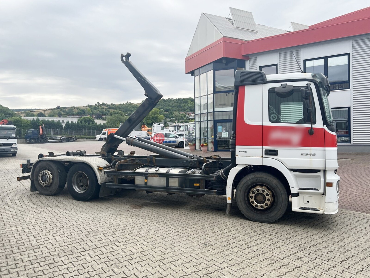 Camião polibenne Mercedes-Benz Actros 2546 L 6x2 Actros 2546 L 6x2/48, Lift-/Lenkachse, RK 20.70 bis 7 m Container: foto 8