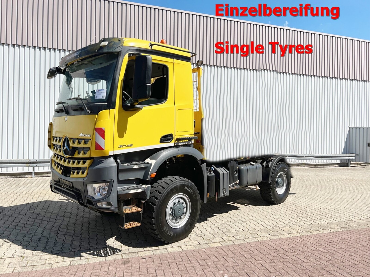Mercedes-Benz Arocs 2045 AK 4x4 Arocs 2045 AK 4x4, GROUNDER - Camião chassi: foto 1 Mercedes-Benz Arocs 2045 AK 4x4 Arocs 2045 AK 4x4, GROUNDER - Camião chassi: foto 1