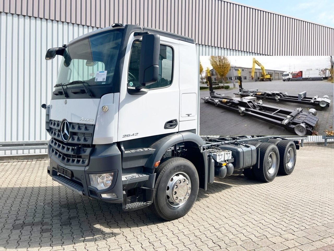 Mercedes-Benz Arocs 2642/45 K 6x4 Arocs 2642/45 K 6x4/33 , Retarder, Motorabtrieb - Camião polibenne: foto 1 Mercedes-Benz Arocs 2642/45 K 6x4 Arocs 2642/45 K 6x4/33 , Retarder, Motorabtrieb - Camião polibenne: foto 1
