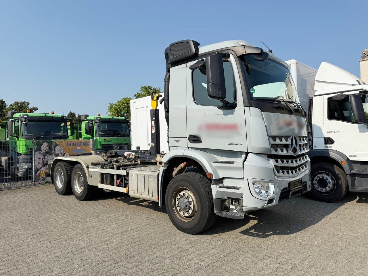 Mercedes-Benz Arocs 2643 LK 6x6 HAD Arocs 2643 LK 6x6 HAD, HydroDrive, Navi - Camião polibenne: foto 1 Mercedes-Benz Arocs 2643 LK 6x6 HAD Arocs 2643 LK 6x6 HAD, HydroDrive, Navi - Camião polibenne: foto 1