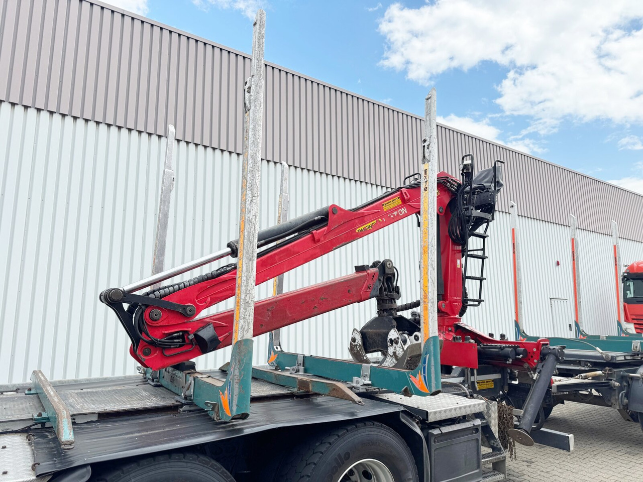 Camião de transporte de madeira, Camião grua Mercedes-Benz Arocs 2651 L 6x4 Arocs 2651 L 6x4, Retarder, StreamSpace, Heckkran Epsilon M120L80: foto 15