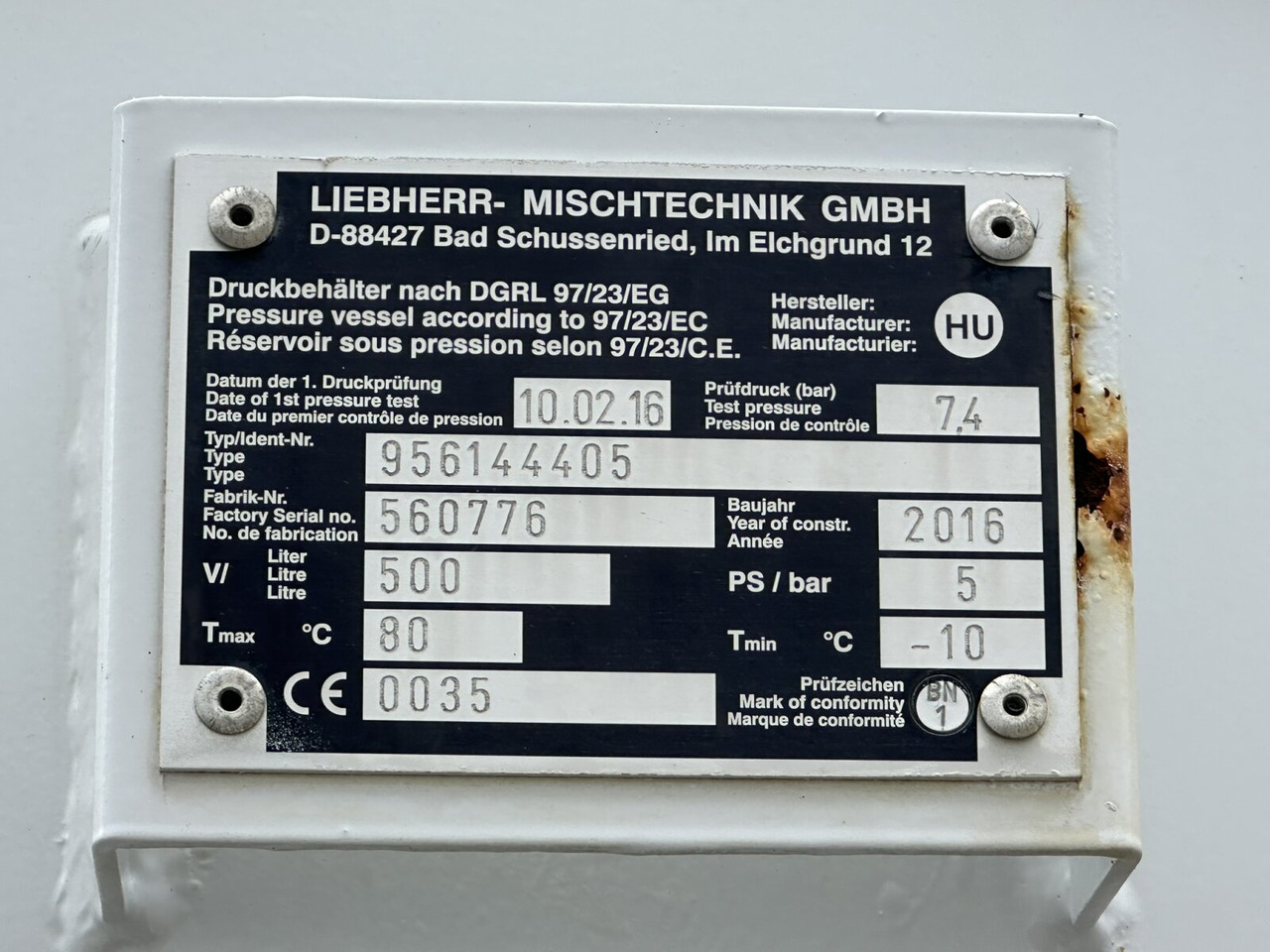 Mercedes-Benz Arocs 3251 8x4/4 Arocs 3251 8x4/4, Betonmischer Liebherr ca. 9m³ - Camião betoneira: foto 4 Mercedes-Benz Arocs 3251 8x4/4 Arocs 3251 8x4/4, Betonmischer Liebherr ca. 9m³ - Camião betoneira: foto 4