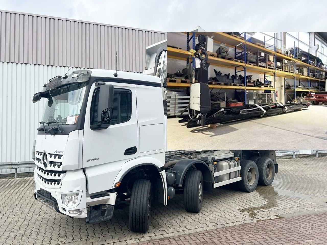 Mercedes-Benz Arocs 3253 K 8x4/4 Arocs 3253 K 8x4/4, Retarder - Camião polibenne: foto 1 Mercedes-Benz Arocs 3253 K 8x4/4 Arocs 3253 K 8x4/4, Retarder - Camião polibenne: foto 1