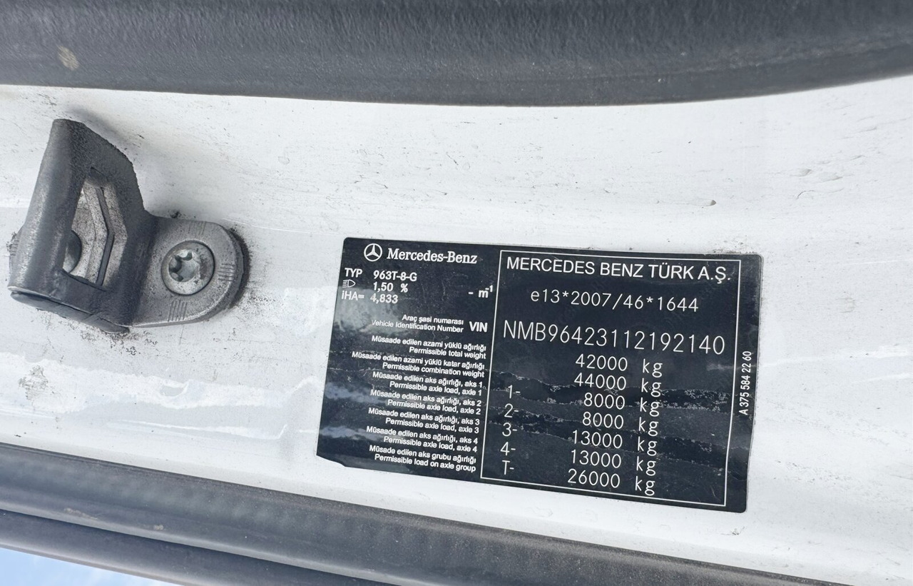 Mercedes-Benz Arocs 4142 K 8x4/4 Arocs 4142/45 K 8x4/4, Meiller Bordmatik links - Camião basculante: foto 5 Mercedes-Benz Arocs 4142 K 8x4/4 Arocs 4142/45 K 8x4/4, Meiller Bordmatik links - Camião basculante: foto 5