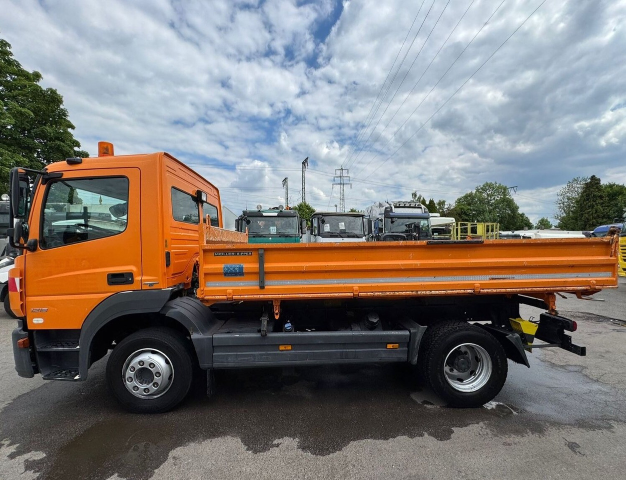 Camião basculante Mercedes-Benz Atego 1218/21 K 4x2 Atego 1218/21 K 4x2, AHK: foto 12