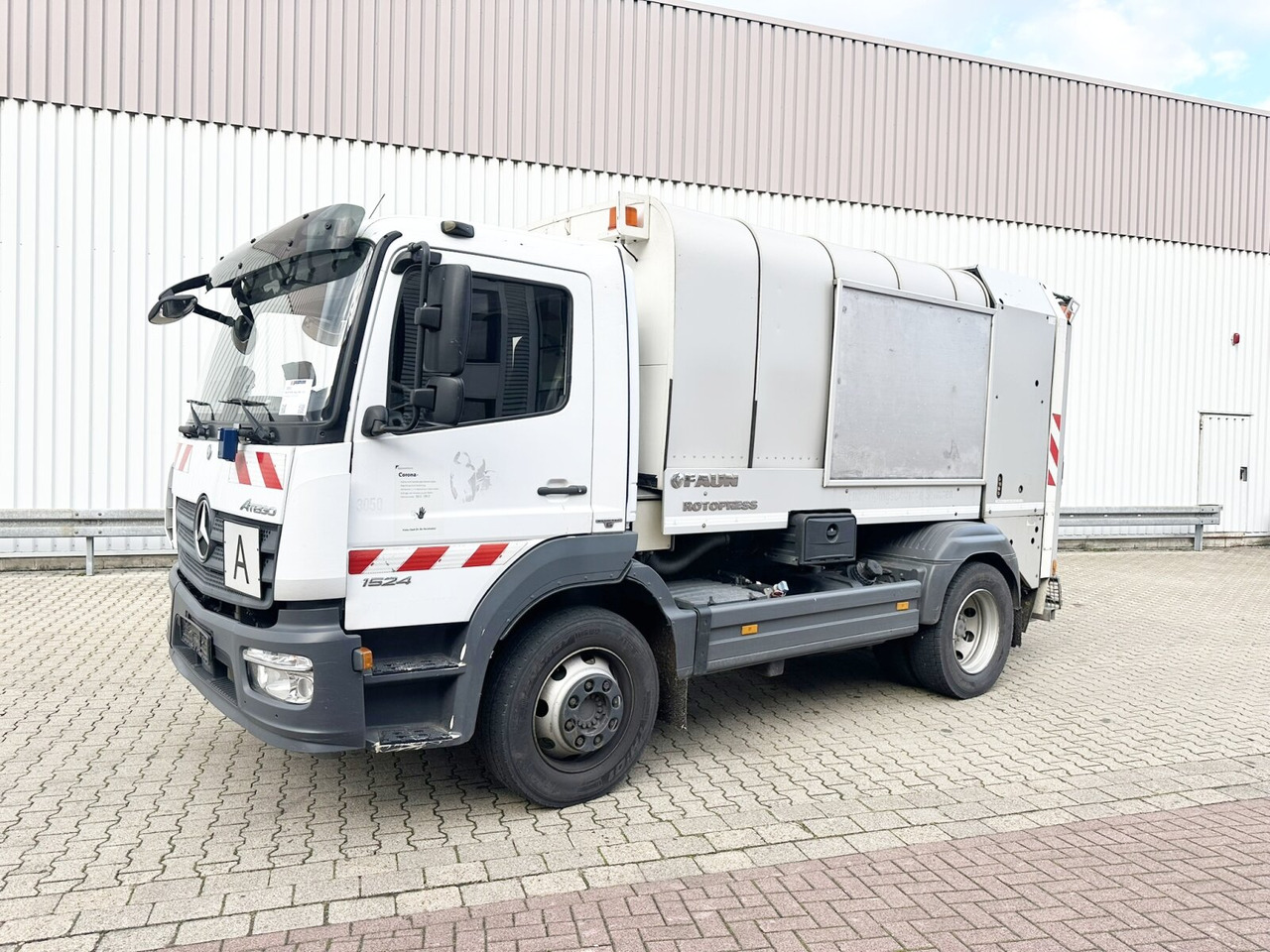 Mercedes-Benz Atego 1624 L 4x2 Atego 1624 L 4x2, Retarder, Faun Rotopress, Zöller-Schüttung - Caminhão de lixo: foto 1 Mercedes-Benz Atego 1624 L 4x2 Atego 1624 L 4x2, Retarder, Faun Rotopress, Zöller-Schüttung - Caminhão de lixo: foto 1