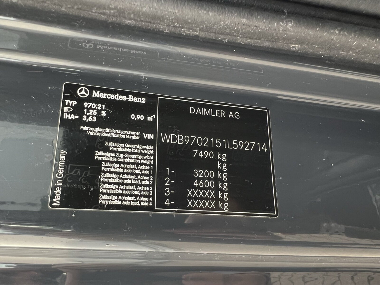 Mercedes-Benz Atego 816 L 4x2 Atego 816 L 4x2 mit LBW, 4x Vorhanden! - Camião furgão: foto 2 Mercedes-Benz Atego 816 L 4x2 Atego 816 L 4x2 mit LBW, 4x Vorhanden! - Camião furgão: foto 2
