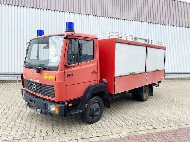 Mercedes-Benz LK 814 F 4x2 LK 814 F 4x2, Ziegler RW1, 6-Zylinder Motor - Carro de bombeiro: foto 1 Mercedes-Benz LK 814 F 4x2 LK 814 F 4x2, Ziegler RW1, 6-Zylinder Motor - Carro de bombeiro: foto 1