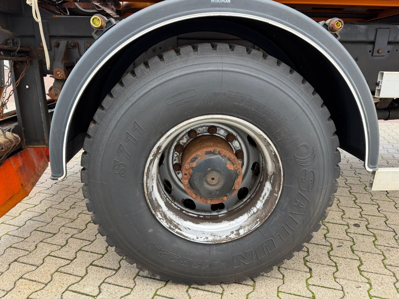 Mercedes-Benz NG 1928 A 4x4 NG 1928 A 4x4, V8-Motor, Winterdienstaustattung - Camião chassi: foto 5 Mercedes-Benz NG 1928 A 4x4 NG 1928 A 4x4, V8-Motor, Winterdienstaustattung - Camião chassi: foto 5