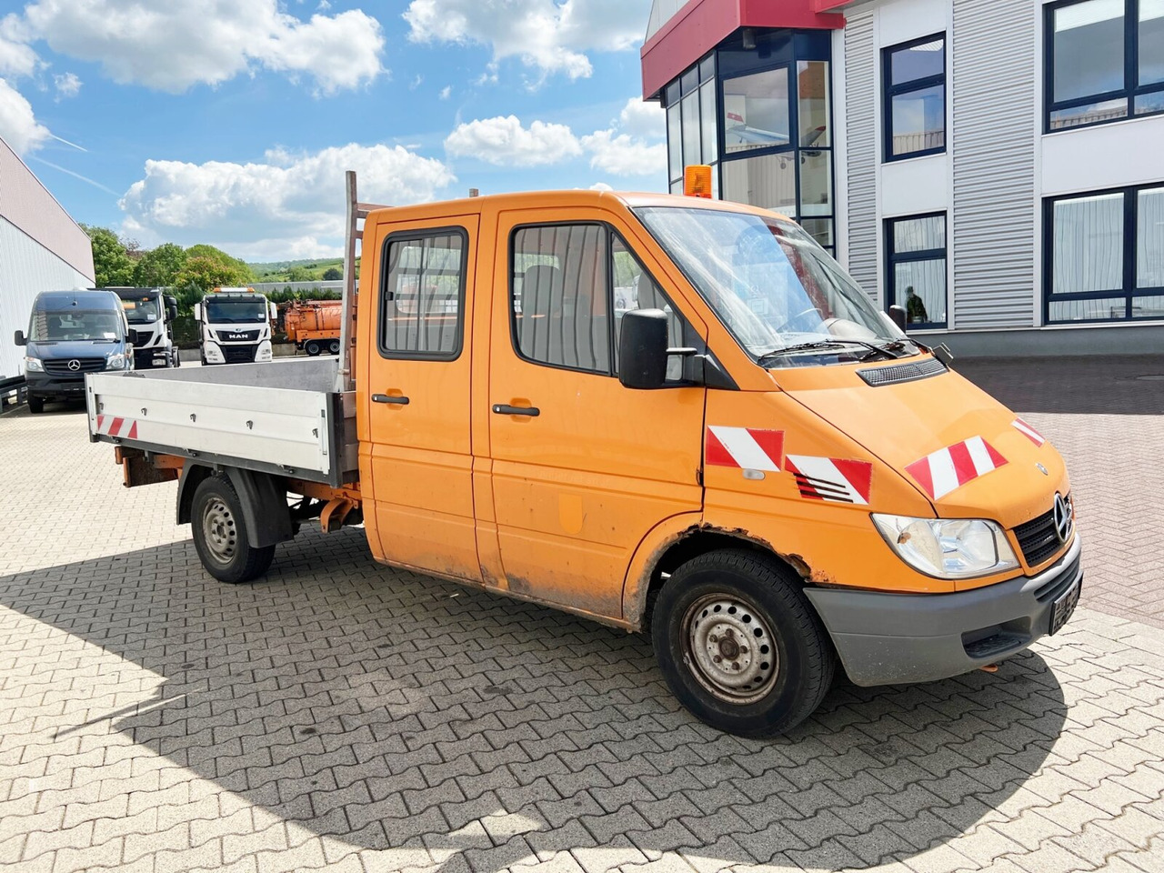 Carrinha de caixa aberta, Carrinha cabine dupla Mercedes-Benz Sprinter 308 4x2 Doka Sprinter 308 4x2 Doka: foto 9