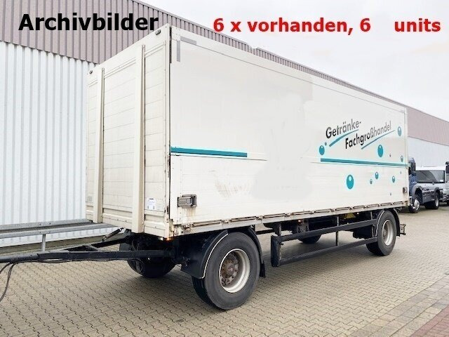 Orten PRASQ 18 Getränkeanhänger PRASQ 18 Getränkeanhänger, Stapleraufnahme, 6 x Vorhanden! - Reboque furgão: foto 1 Orten PRASQ 18 Getränkeanhänger PRASQ 18 Getränkeanhänger, Stapleraufnahme, 6 x Vorhanden! - Reboque furgão: foto 1