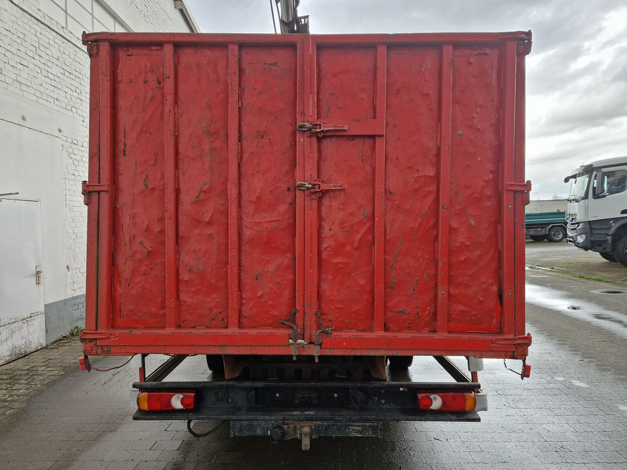 Camião grua, Camião furgão Renault D 180.75 4x2 D 180.75 4x2 mit Kran Palfinger PK6001: foto 8