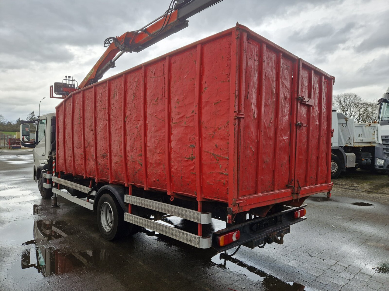 Camião grua, Camião furgão Renault D 180.75 4x2 D 180.75 4x2 mit Kran Palfinger PK6001: foto 6