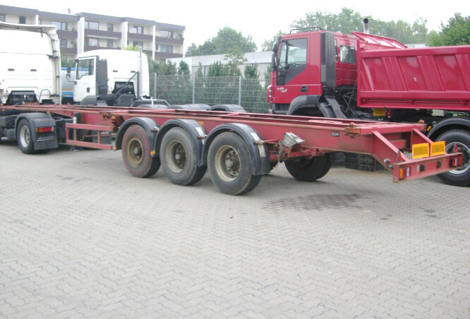 SAnh Container Chassis - Semi-reboque transportador de contêineres/ Caixa móvel: foto 1 SAnh Container Chassis - Semi-reboque transportador de contêineres/ Caixa móvel: foto 1