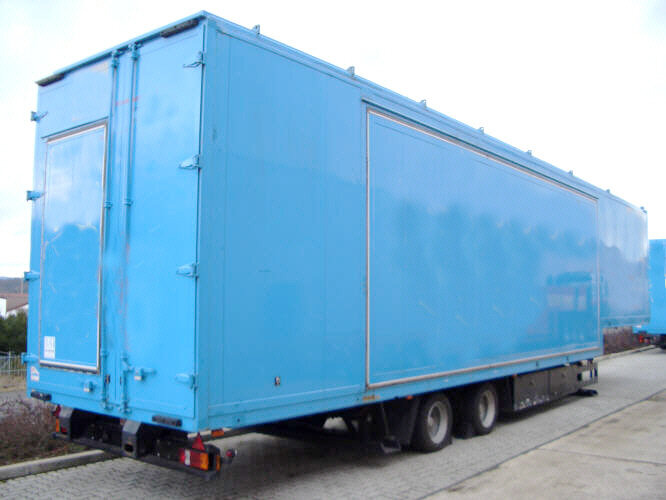 SAnh SAK17 2x WILLE SAK17 Kofferauflieger für mobile Austellungshalle, Jumbo Mega - Semi-reboque furgão: foto 2 SAnh SAK17 2x WILLE SAK17 Kofferauflieger für mobile Austellungshalle, Jumbo Mega - Semi-reboque furgão: foto 2