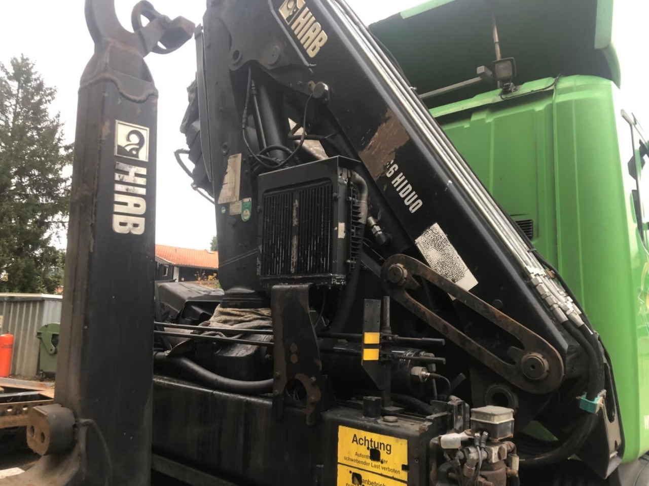 Scania Scania G 480/6x2-4 Scania G 480/6x2-4, Lenk-Liftachse, Hiab Kran Funk 166 HD-3, Abroller XR 18 S 59 - Camião polibenne, Camião grua: foto 5 Scania Scania G 480/6x2-4 Scania G 480/6x2-4, Lenk-Liftachse, Hiab Kran Funk 166 HD-3, Abroller XR 18 S 59 - Camião polibenne, Camião grua: foto 5