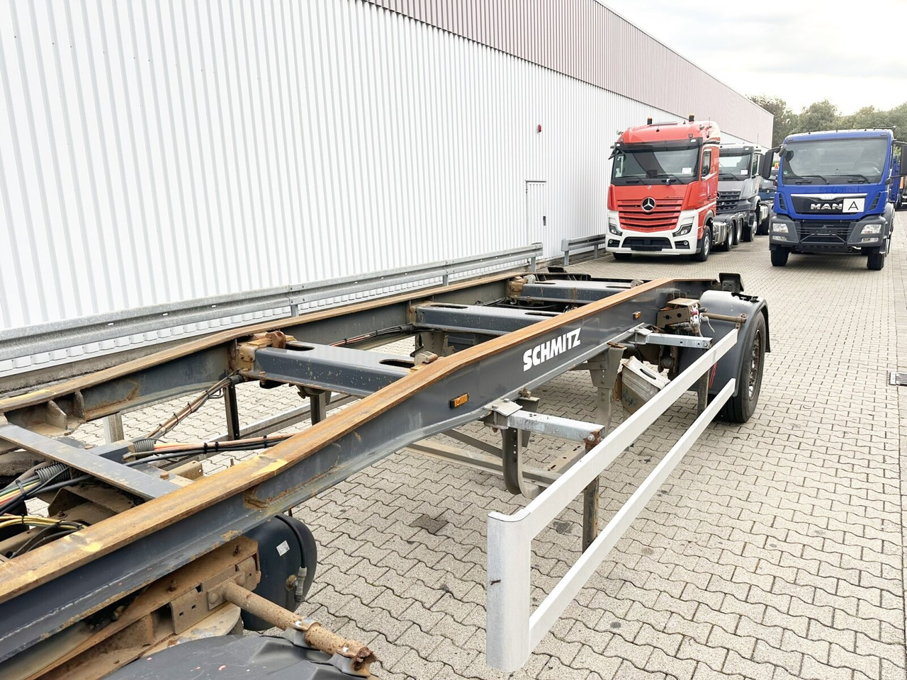 Schmitz Cargobull ACF 18 S ACF 18 S Schlittenabroller - Reboque ampliroll/ Multibenne: foto 2 Schmitz Cargobull ACF 18 S ACF 18 S Schlittenabroller - Reboque ampliroll/ Multibenne: foto 2