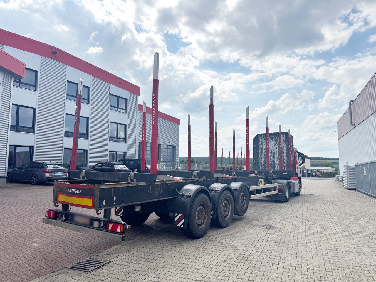 Schwarzmüller 3-Achs Holzauflieger 3-Achs Holzauflieger, Liftachse, MEHRFACH VORHANDEN! - Semi-reboque transporte de madeira: foto 5 Schwarzmüller 3-Achs Holzauflieger 3-Achs Holzauflieger, Liftachse, MEHRFACH VORHANDEN! - Semi-reboque transporte de madeira: foto 5
