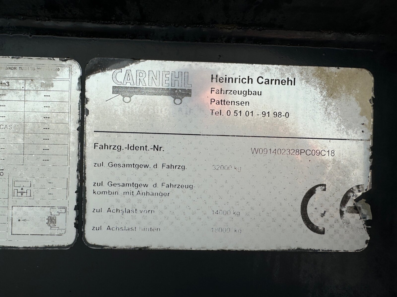 Carnehl CHKS/HH CHKS/HH, Stahlmulde ca. 25m³ - Semi-reboque: foto 2 Carnehl CHKS/HH CHKS/HH, Stahlmulde ca. 25m³ - Semi-reboque: foto 2